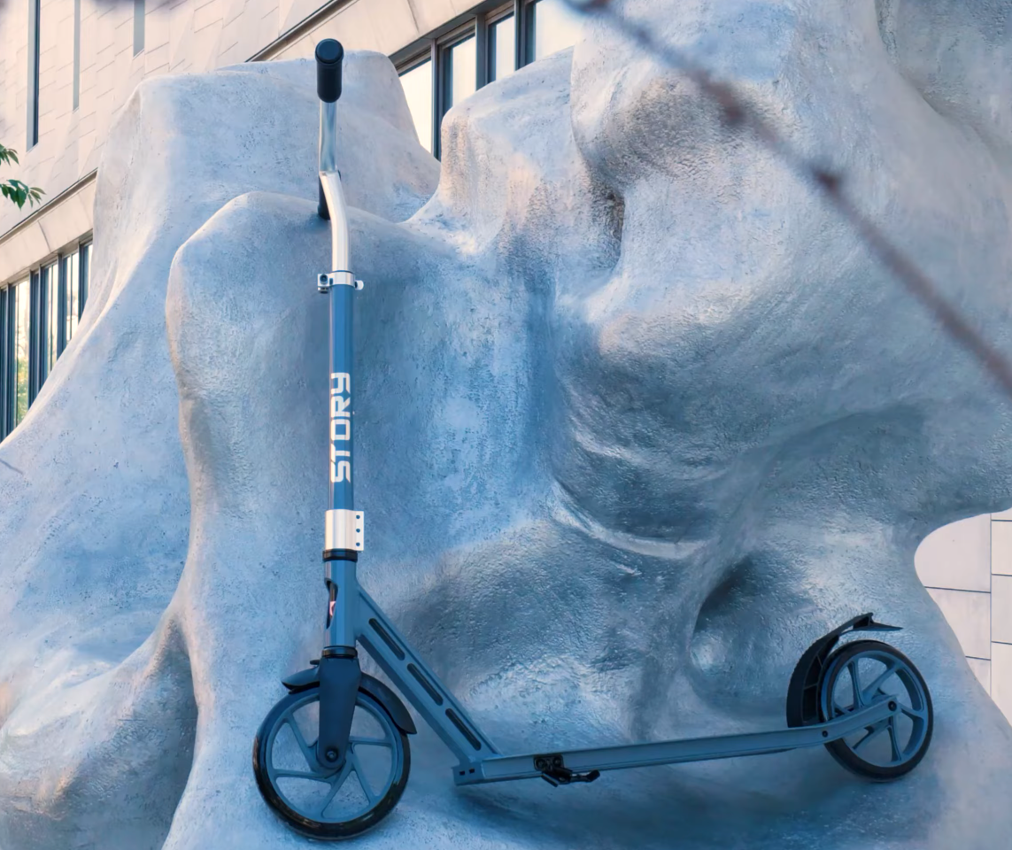 Story Big Deck Transport Scooter testet av rider