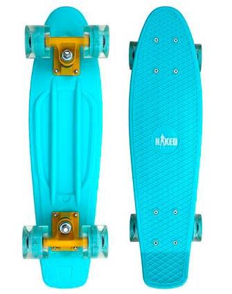 Naked Cruiser Flash LED Skateboard