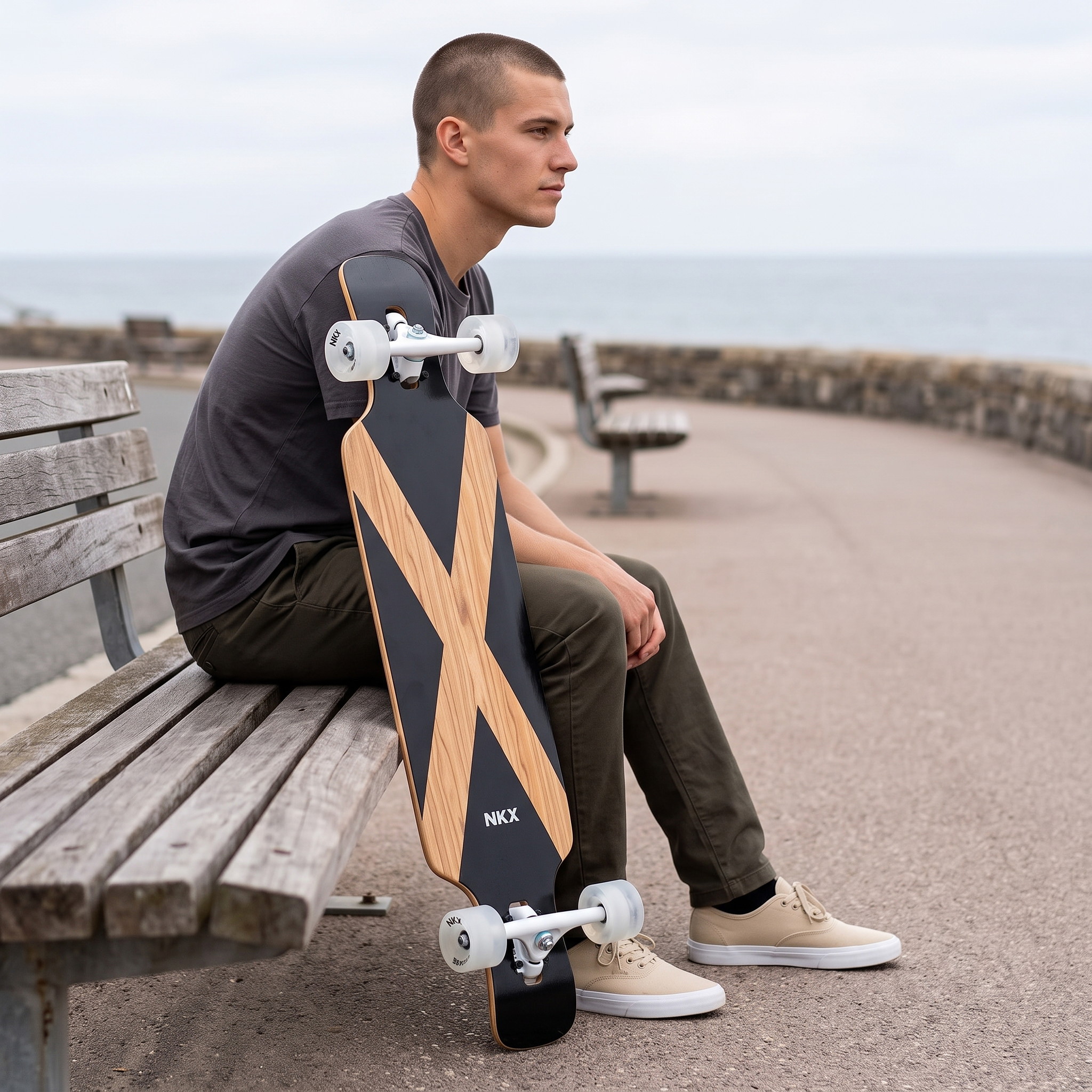 NKX Signature Pro Glassfiber Longboard
