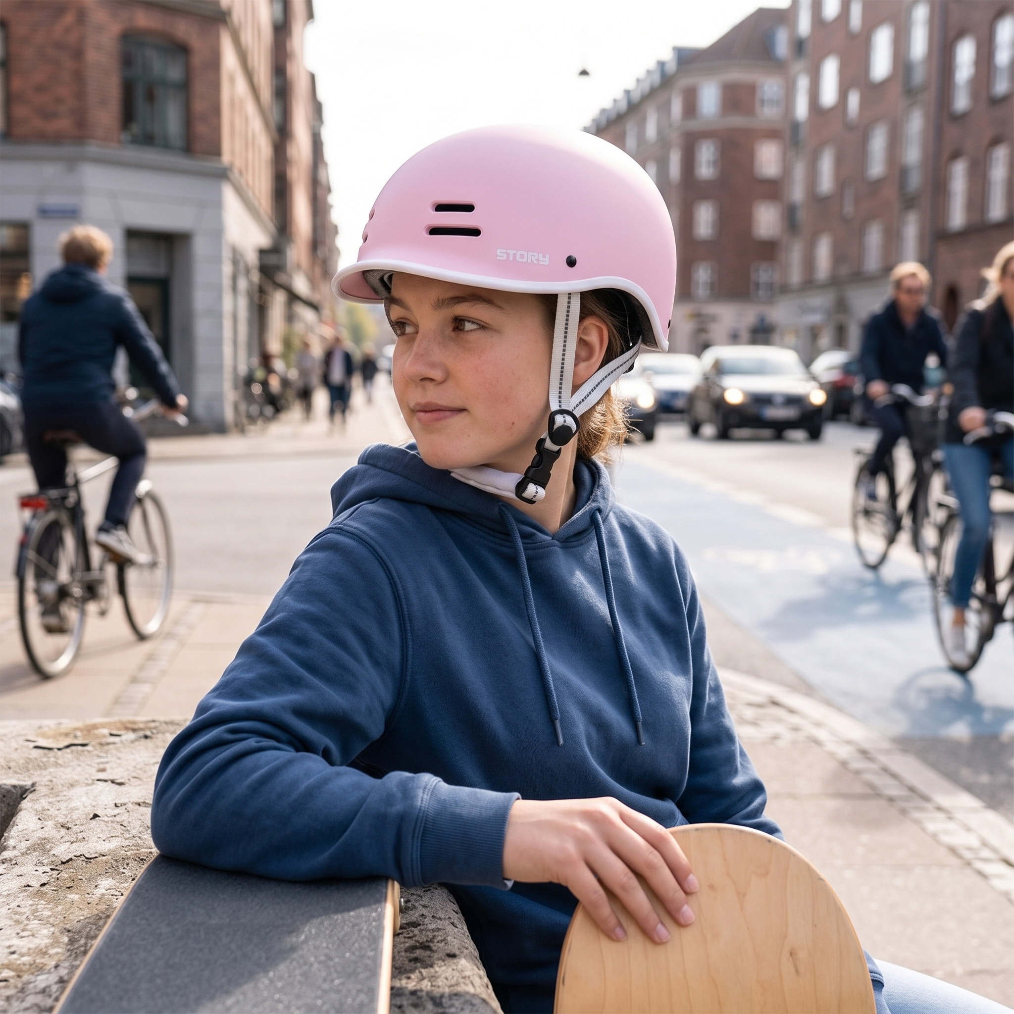 Story Retro Sertifisert Hjelm