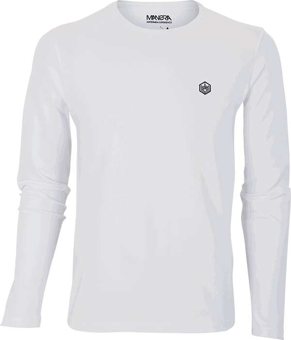 Manera Tee Shirt Lavanono Long Sleeve White