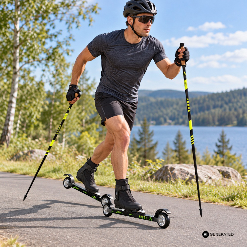 Annox Carbon Rulleskistaver