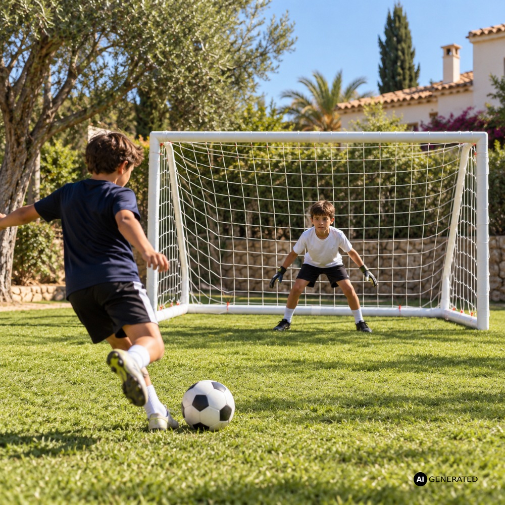 Story NetStrike Fotballmål