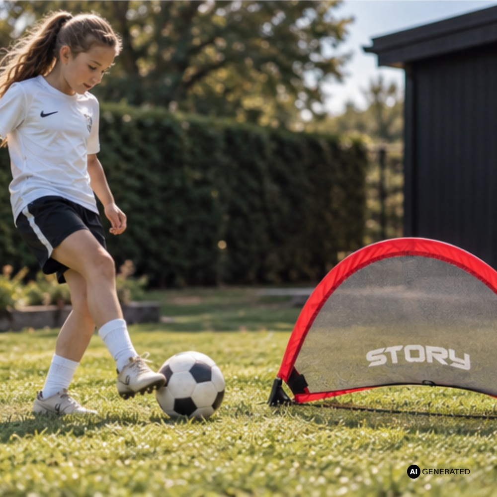 Story KickNGo Pop-up fotballmål