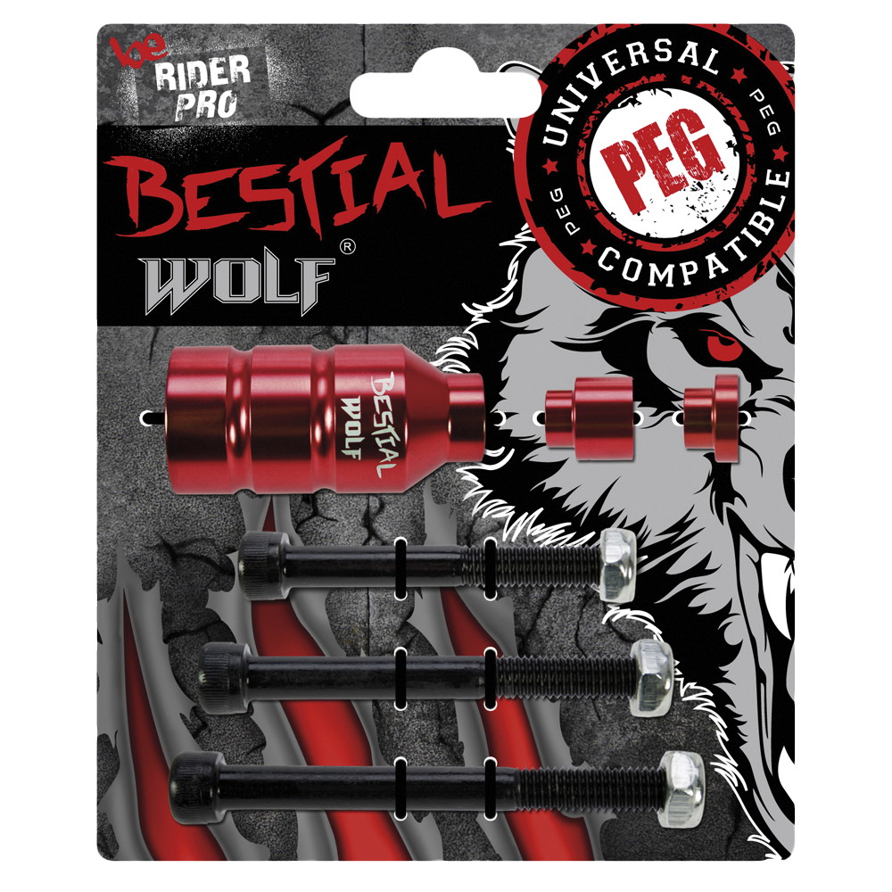 Bestial Wolf Trik Sparkesykkel Pegs