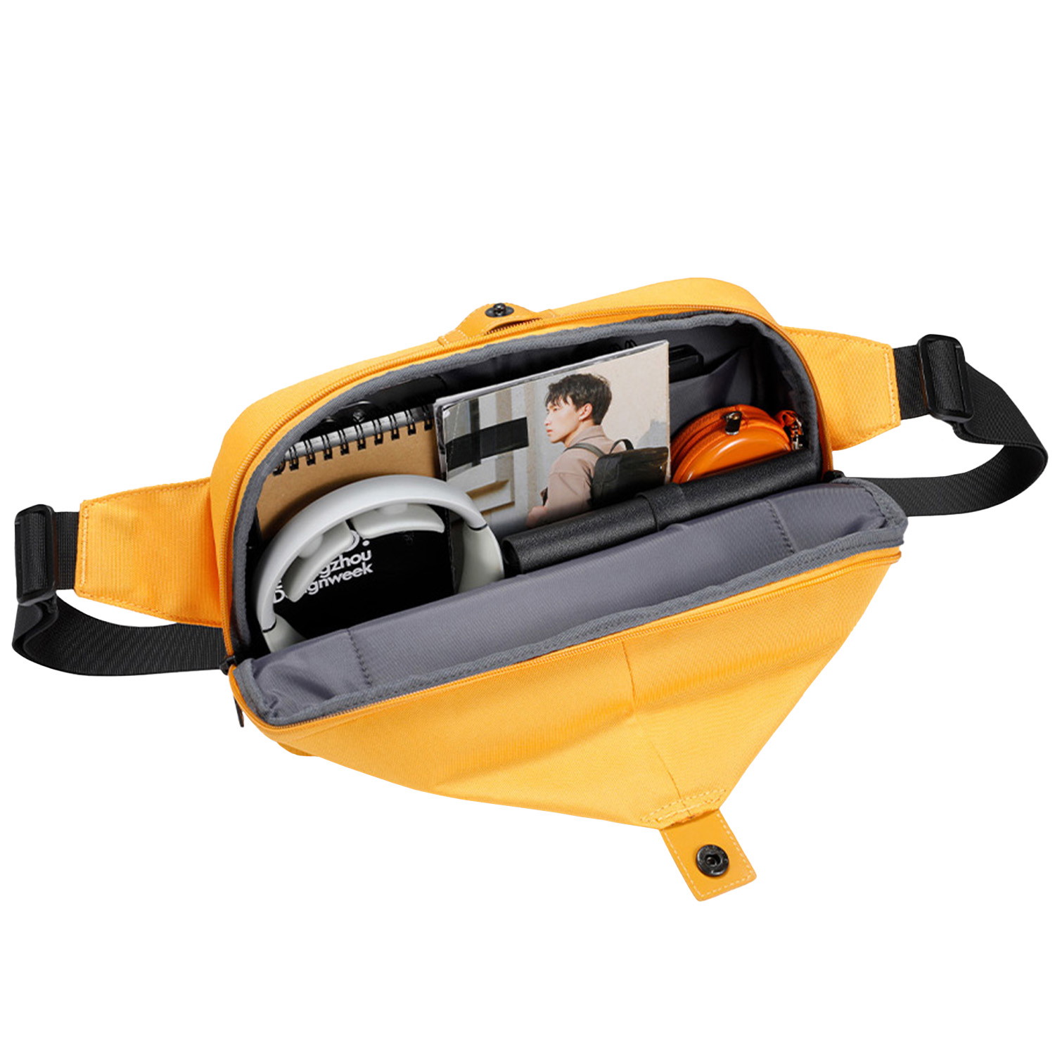 Annox Ecosmart Sling Bag – Vannavvisende veske i resirkulert materiale for sparkesykkel, skateboard og rulleskøyter