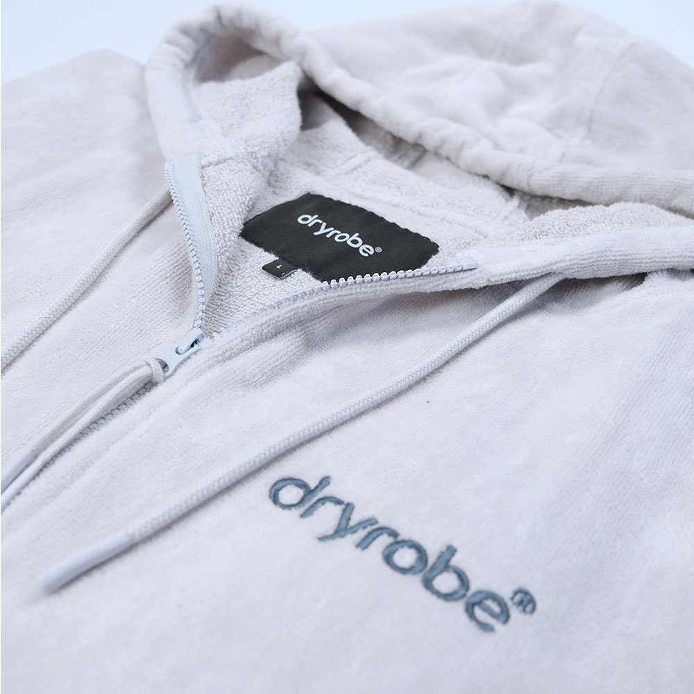 Dryrobe Full Zip Økologisk Håndklekåpe