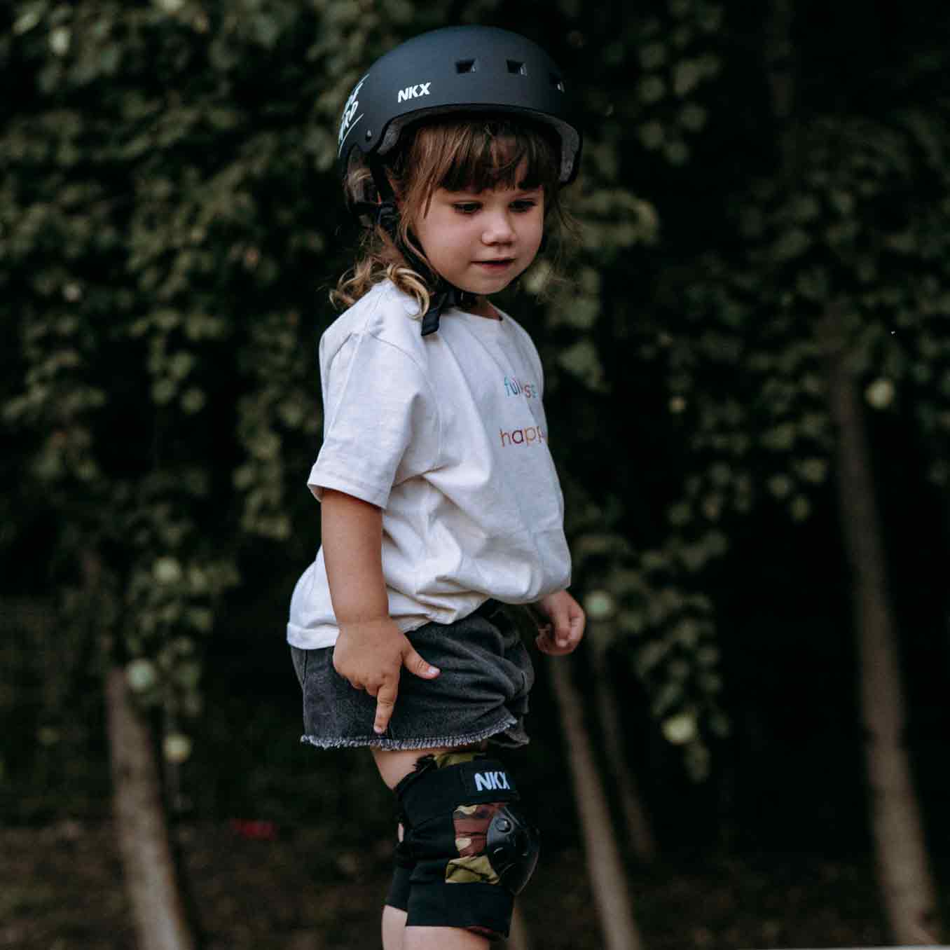 NKX 3-Pakke Pro Barn Beskyttelsesutstyr - Knepads, Albuepads og Håndleddsbeskyttere