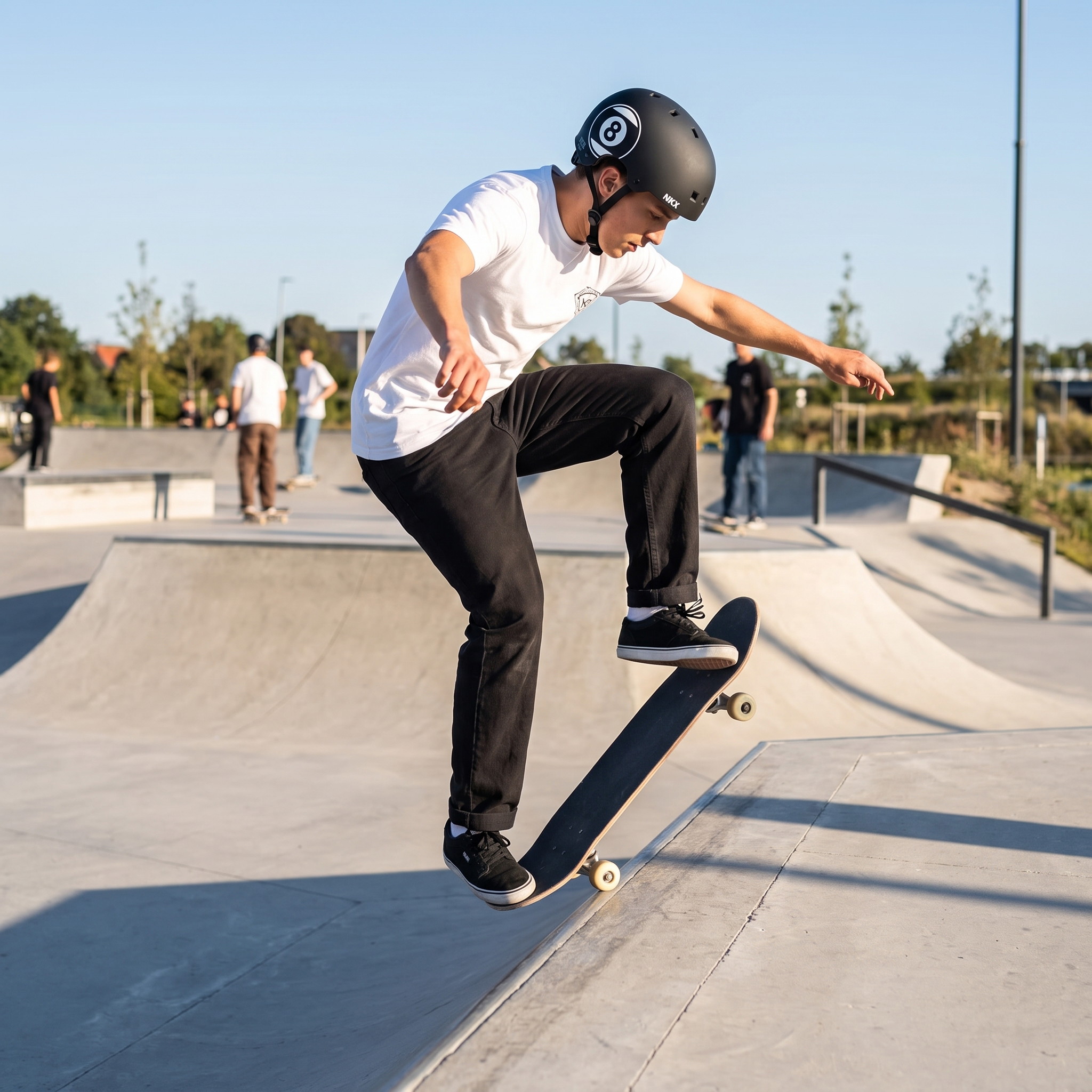 NKX Brain Saver Sertifisert Skatehjelm