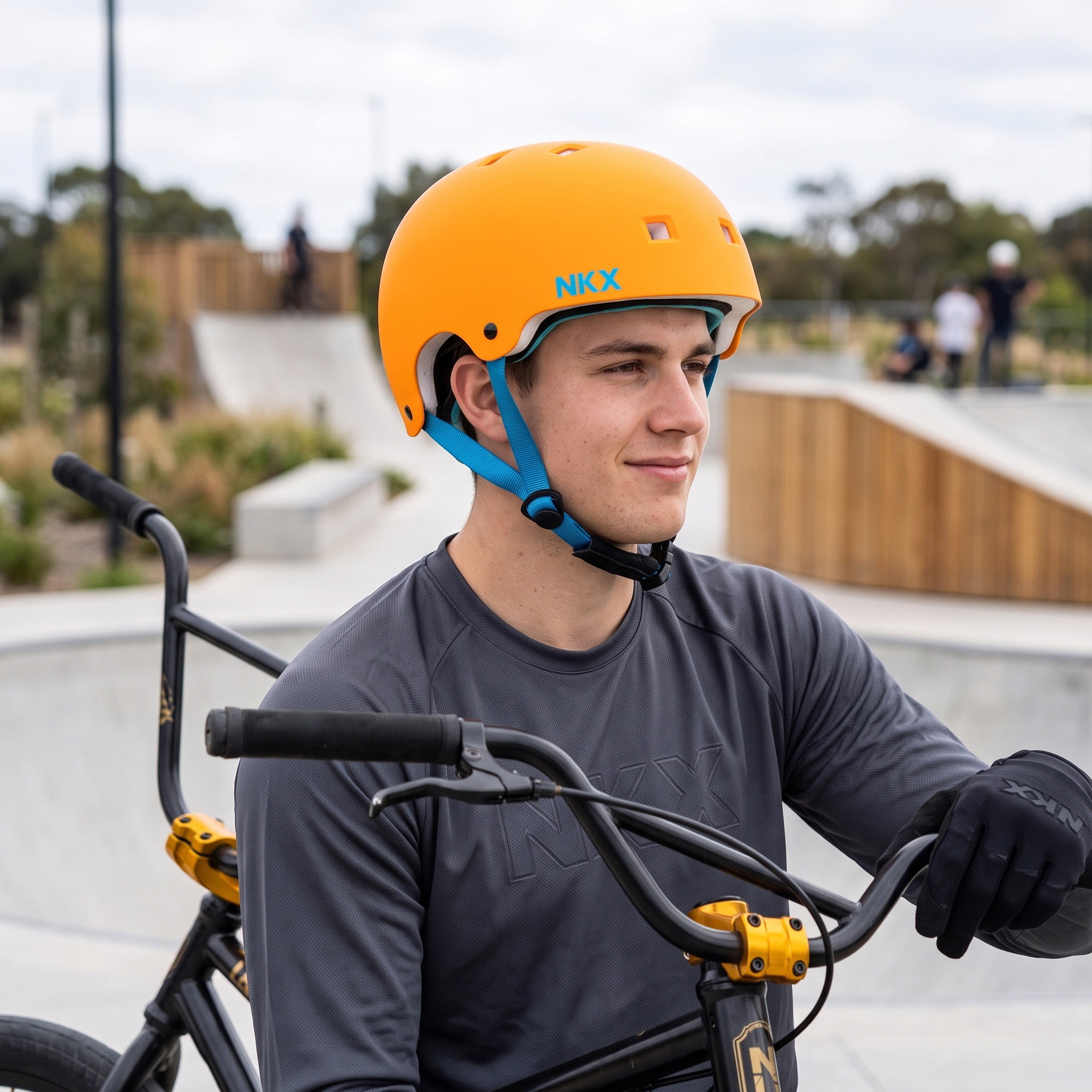 NKX Brain Saver Sertifisert Skatehjelm
