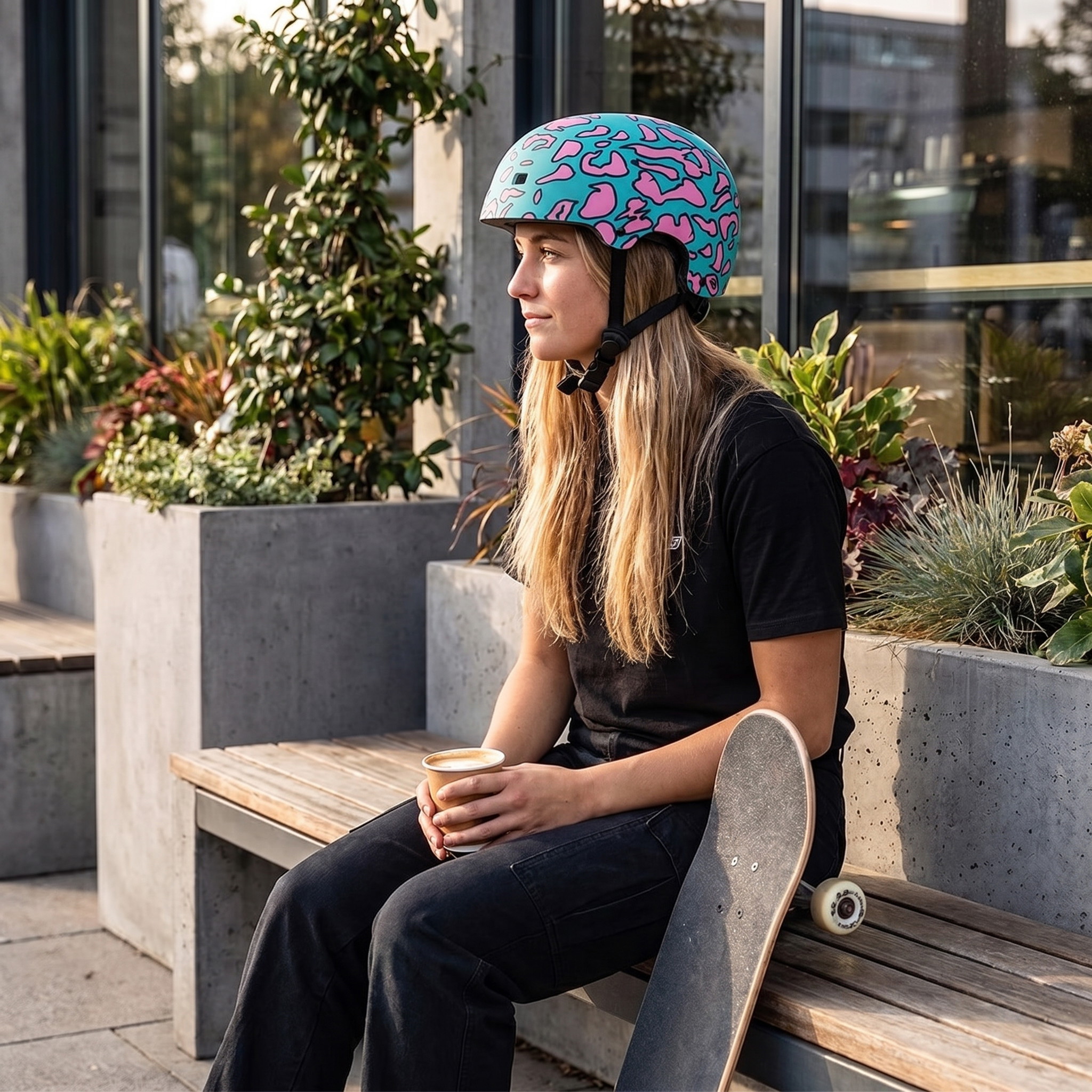 NKX Brain Saver Sertifisert Skatehjelm