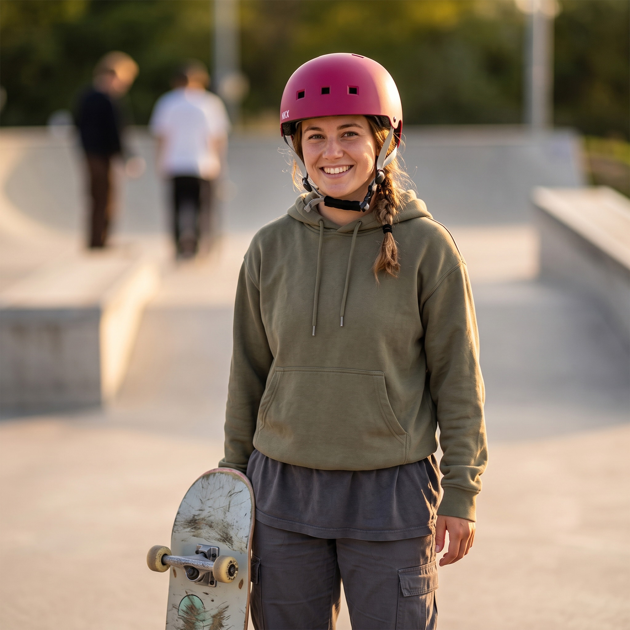 NKX Brain Saver Sertifisert Skatehjelm