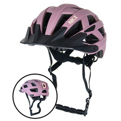 NKX City LED Sykkelhjelm med innebygget lys