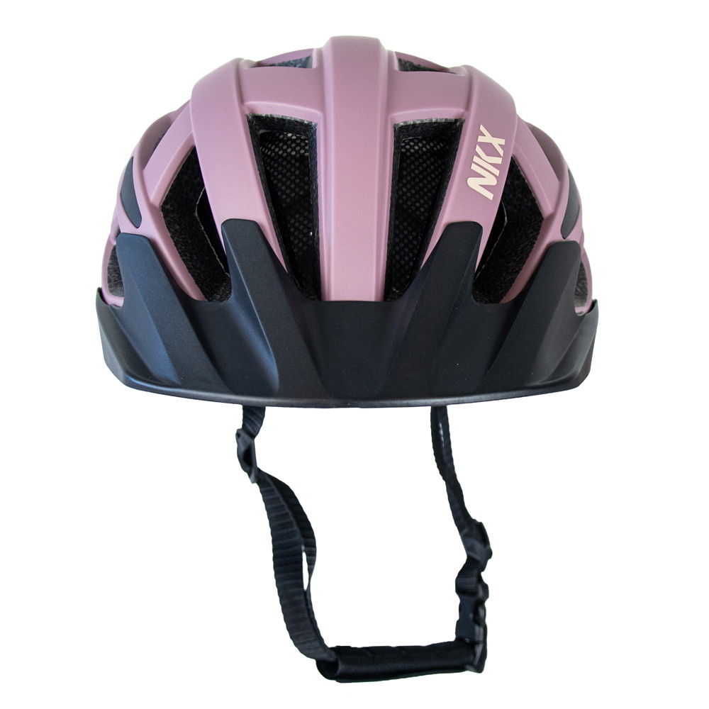 NKX City LED Sykkelhjelm med innebygget lys