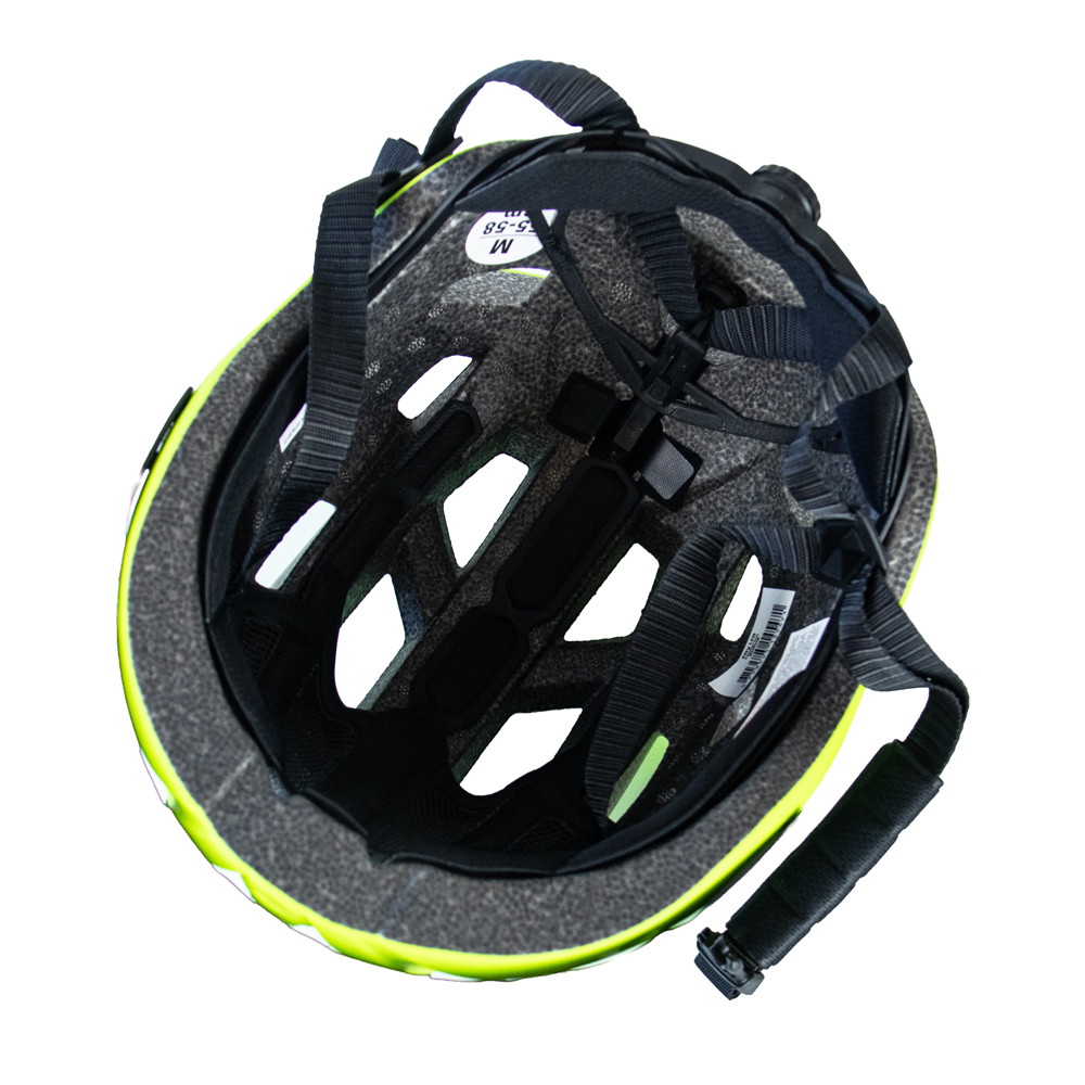 NKX City LED Sykkelhjelm med innebygget lys