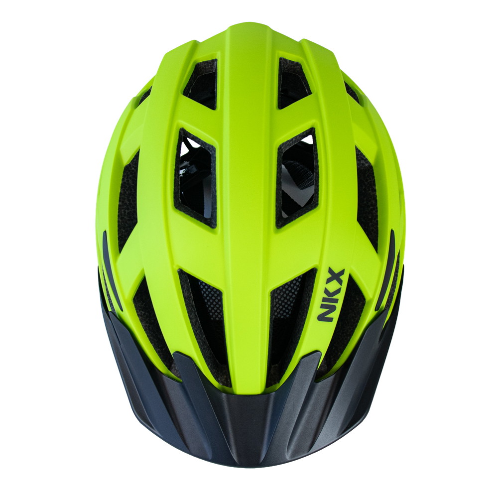 NKX City LED Sykkelhjelm med innebygget lys