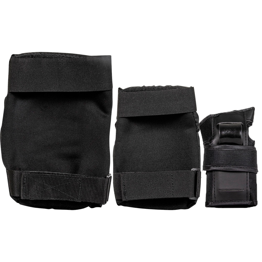 NKX 3-Pakke Pro Beskyttelsesutstyr - Knepads, Albuepads og Håndleddsbeskyttere