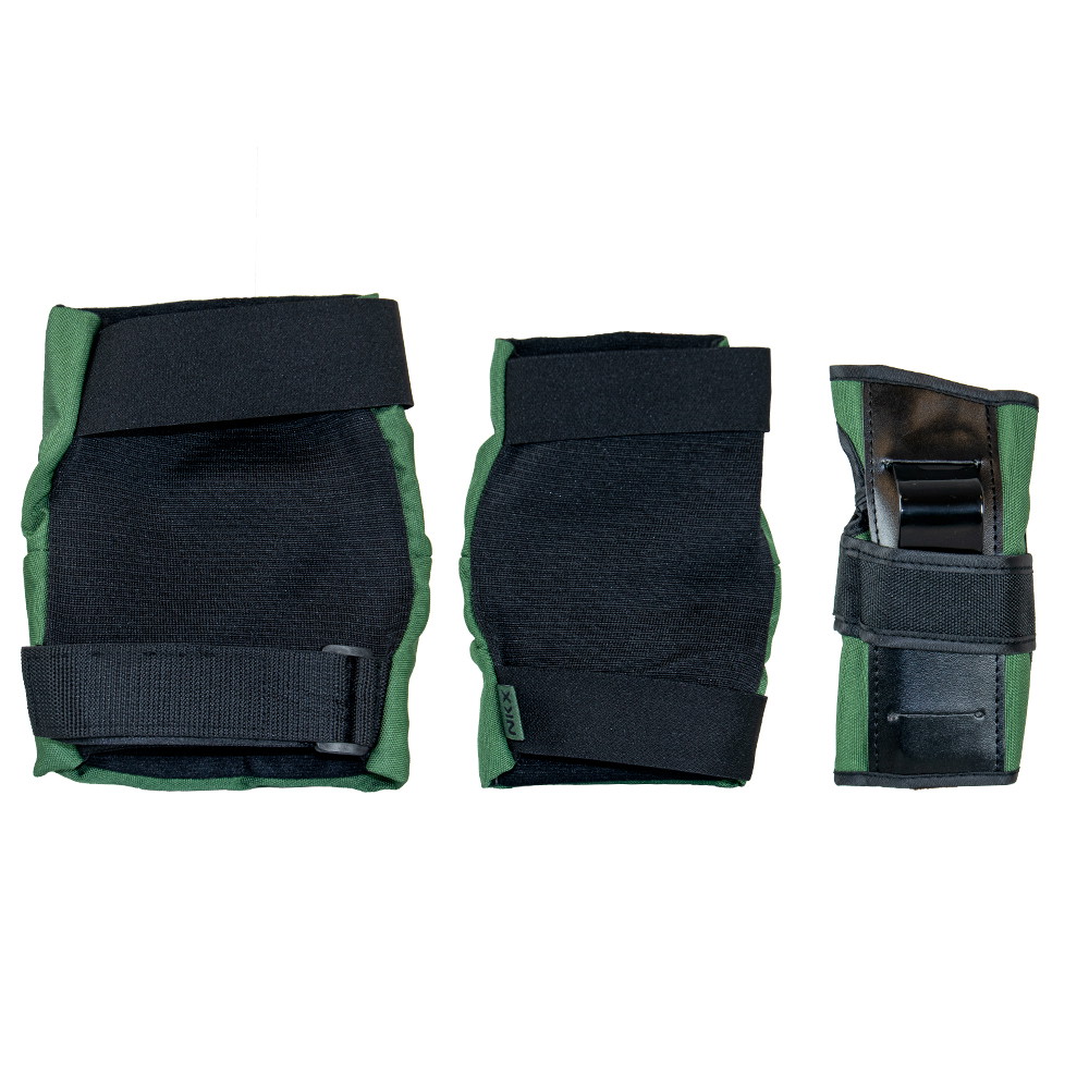 NKX 3-Pakke Pro Beskyttelsesutstyr - Knepads, Albuepads og Håndleddsbeskyttere