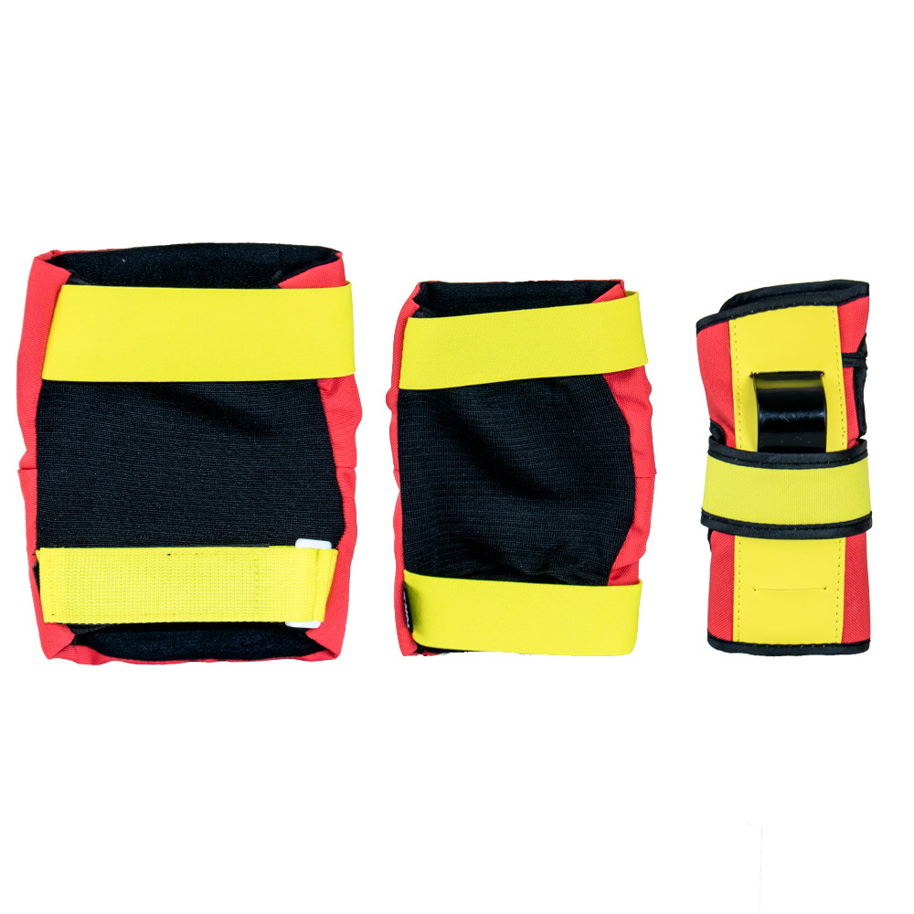 NKX 3-Pakke Pro Beskyttelsesutstyr - Knepads, Albuepads og Håndleddsbeskyttere