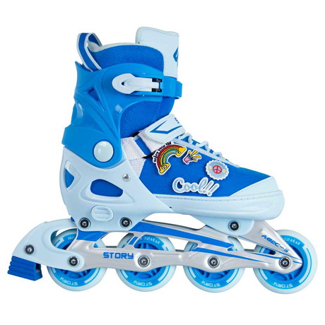 Story Moji Justerbar Inline Rulleskøyter