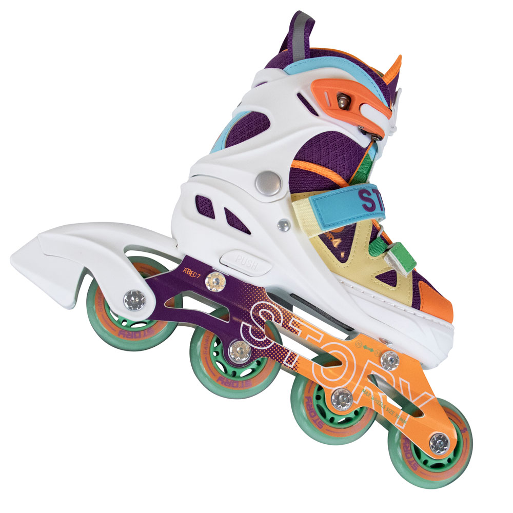 Story Spike Justerbar Inline Rulleskøyter