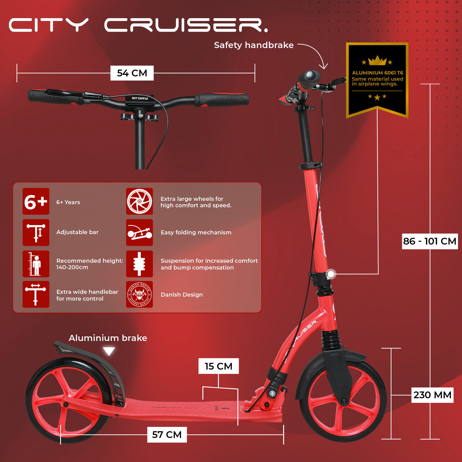 Story CityCruiser Transport Sparkesykkel