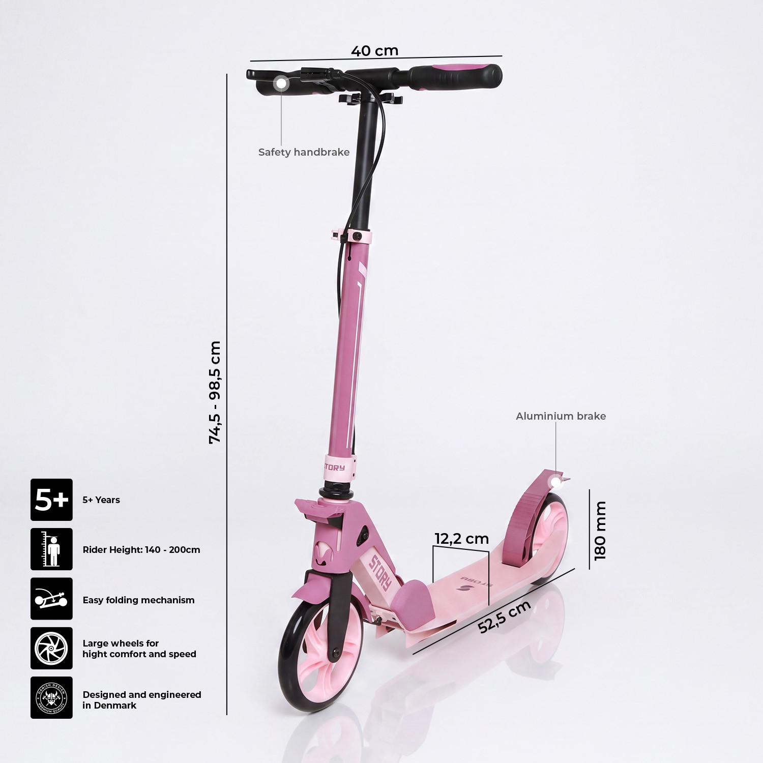 Story Fold & Ride – Sammenleggbart sparkesykkel