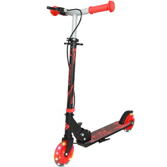 Story Play Barnescooter med håndbrems og LED-hjul