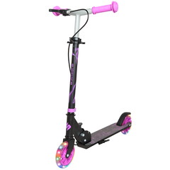 Story Play Barnescooter med håndbrems og LED-hjul
