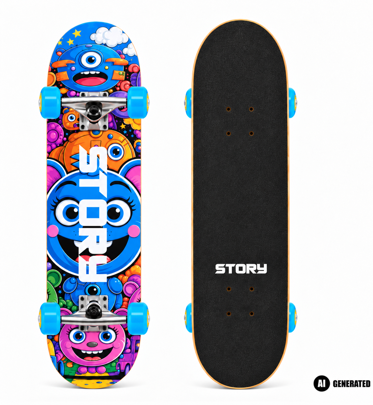 Story 7" Skateboard