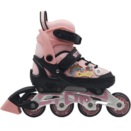 Story Moji Justerbar Inline Rulleskøyter