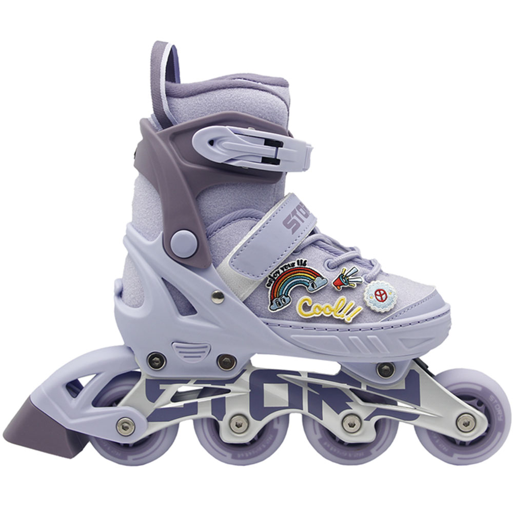 Story Moji Justerbar Inline Rulleskøyter