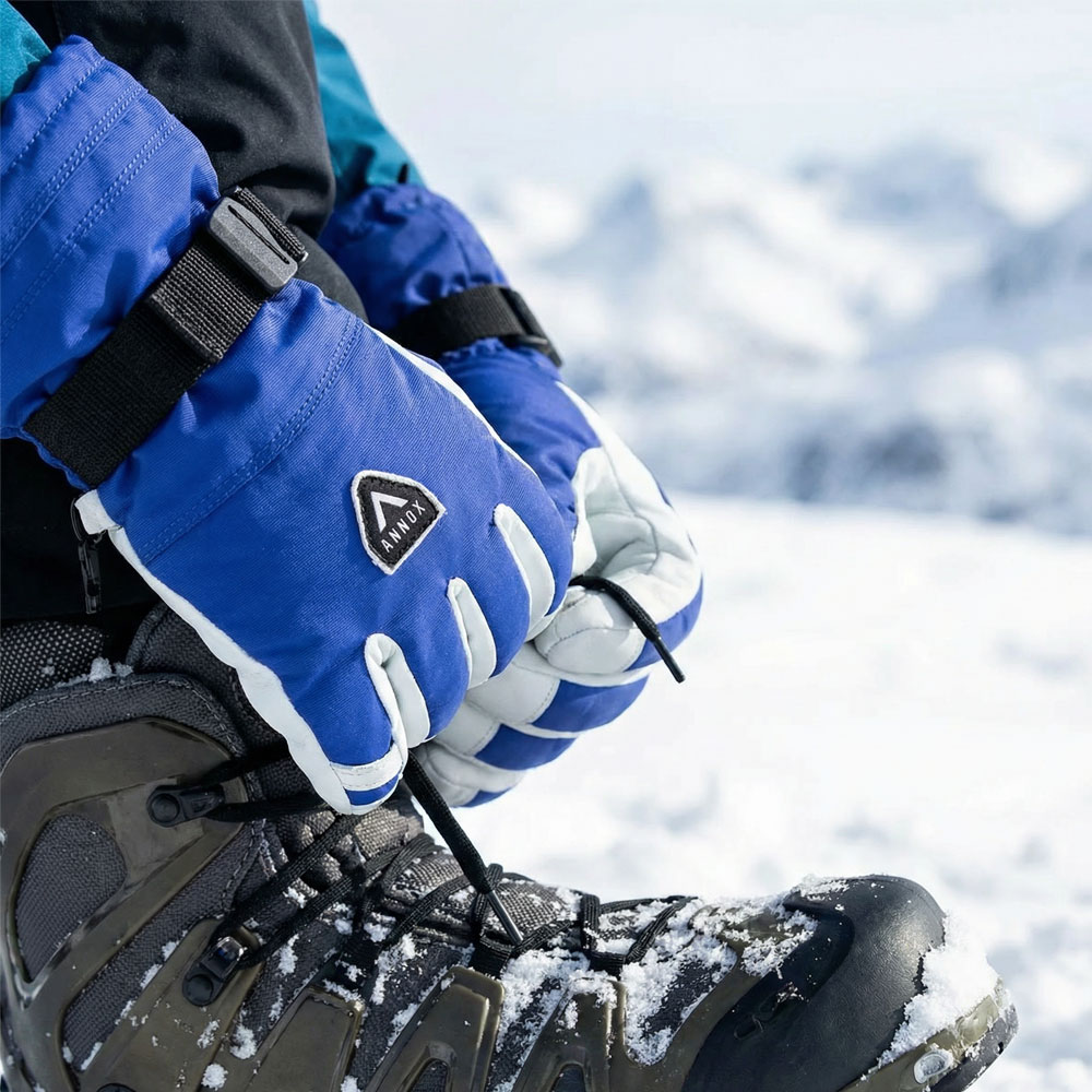 Annox Alpine Skihansker i skinn