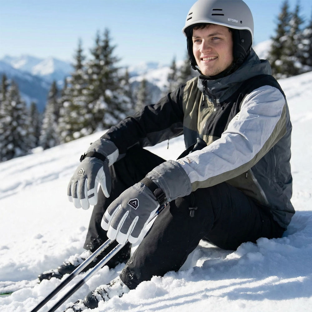 Annox Alpine Skihansker i skinn