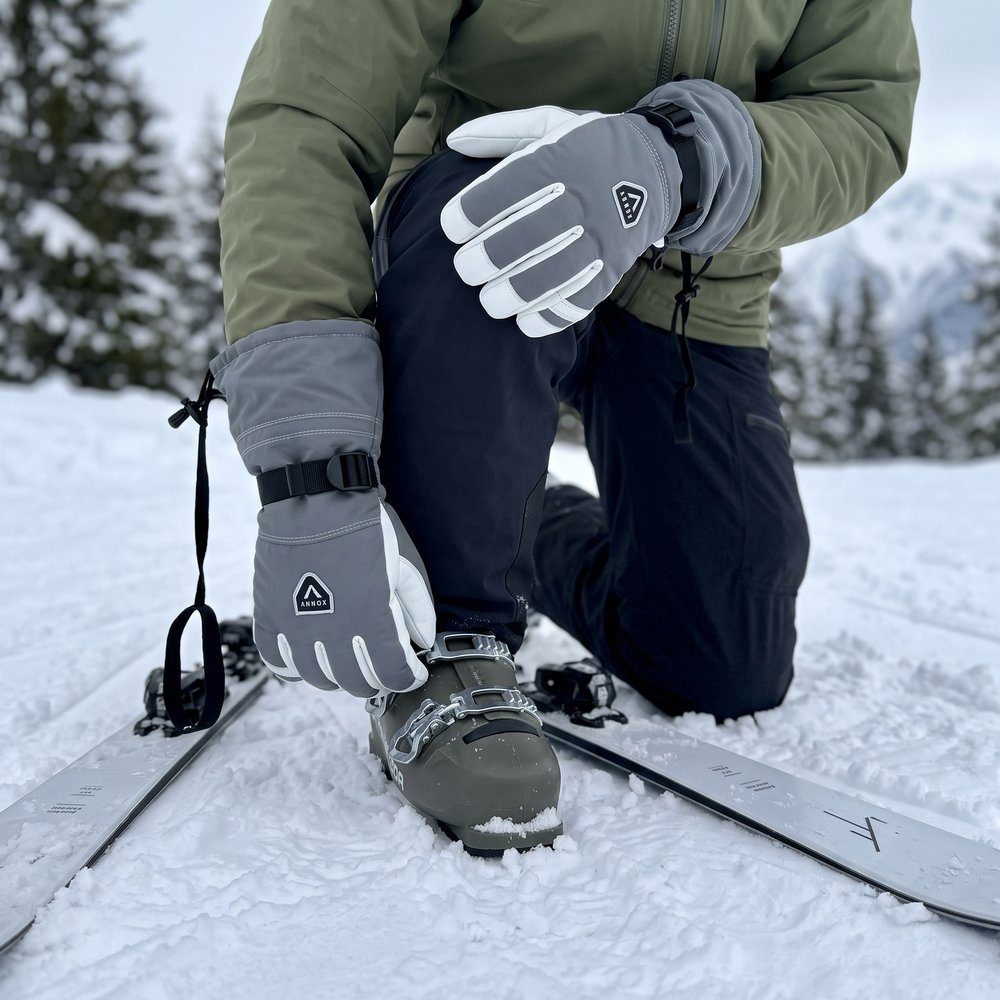 Annox Alpine Skihansker i skinn