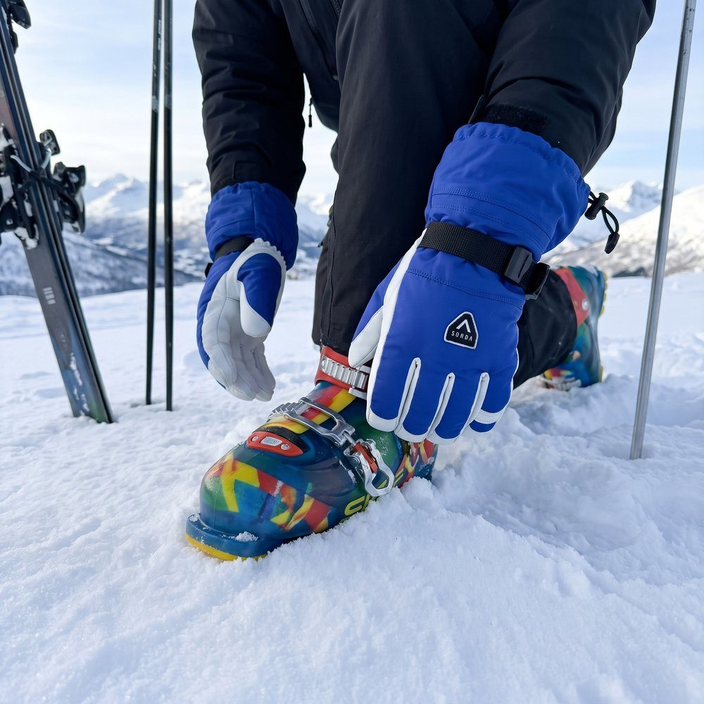 Annox Alpine Skihansker i skinn