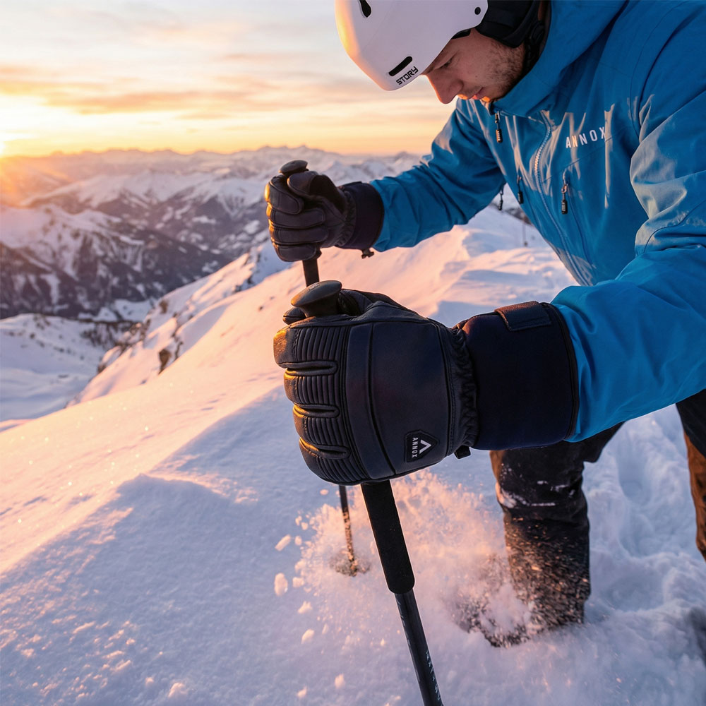 Annox Infinity Skihansker i skinn