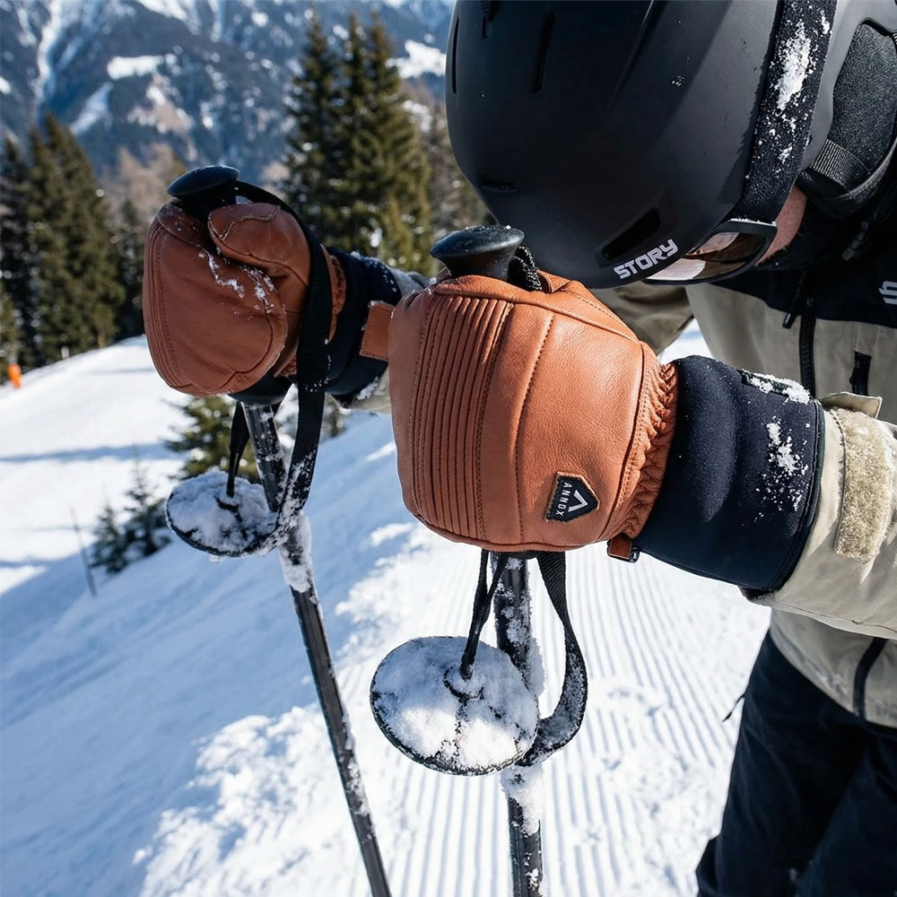 Annox Infinity Skihansker i skinn