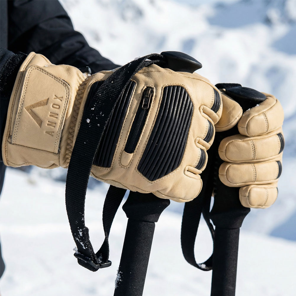 Annox Infinity Skihansker i skinn