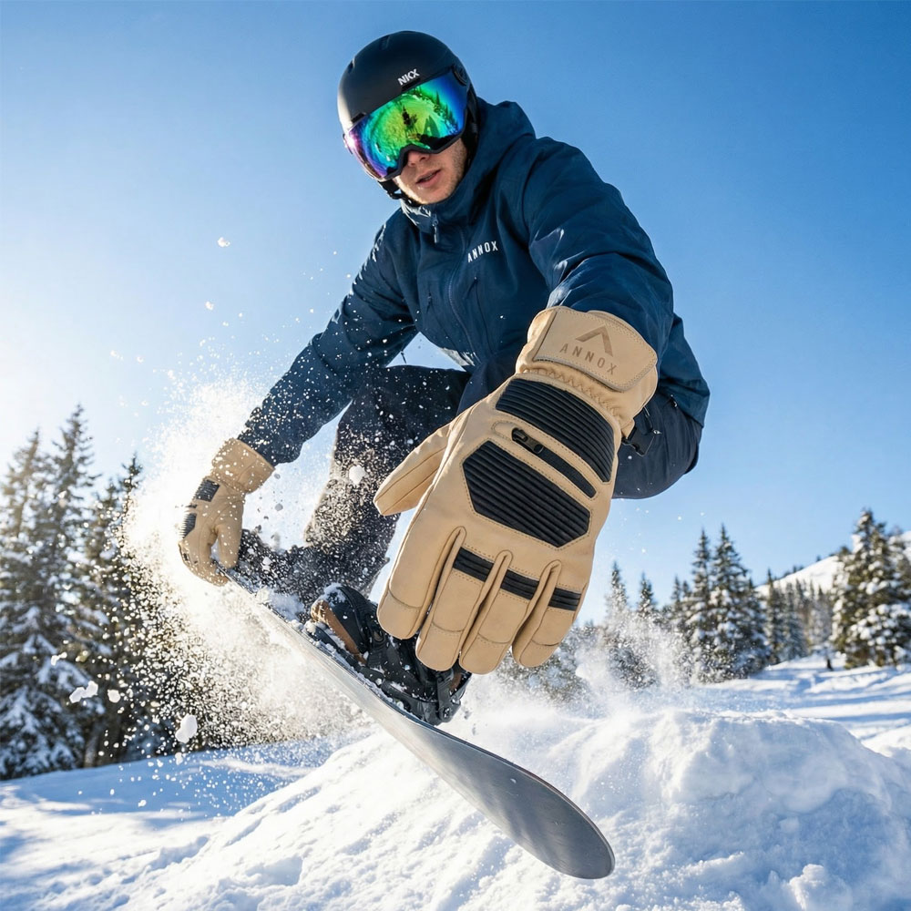Annox Infinity Skihansker i skinn