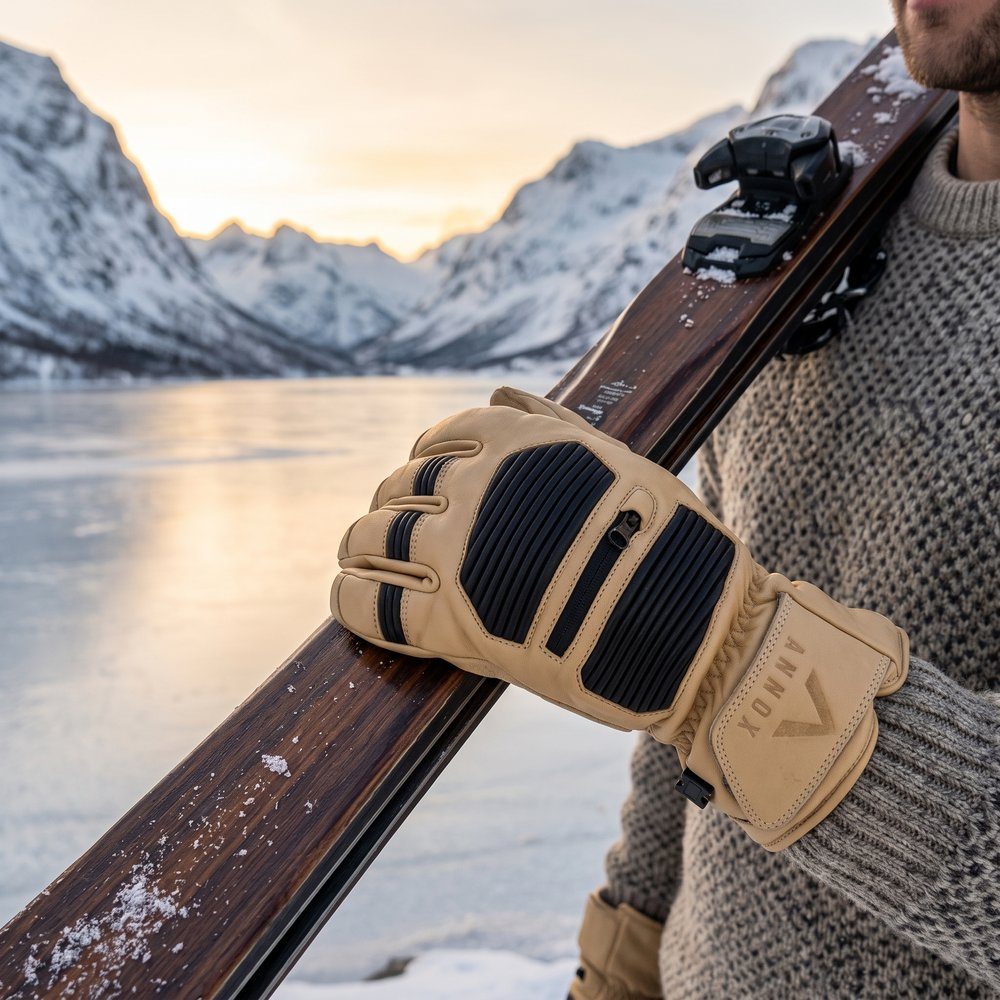 Annox Infinity Skihansker i skinn
