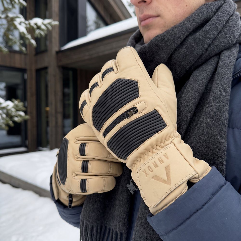 Annox Infinity Skihansker i skinn