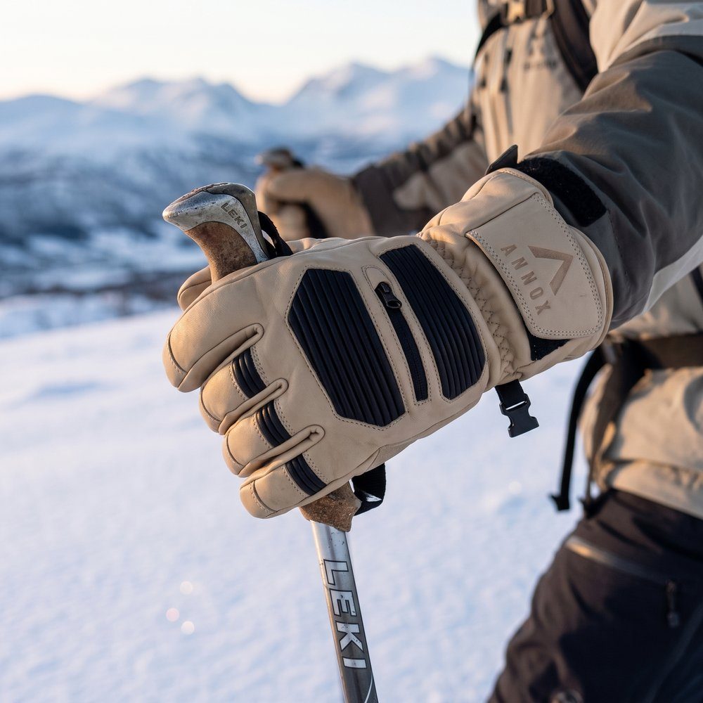 Annox Infinity Skihansker i skinn