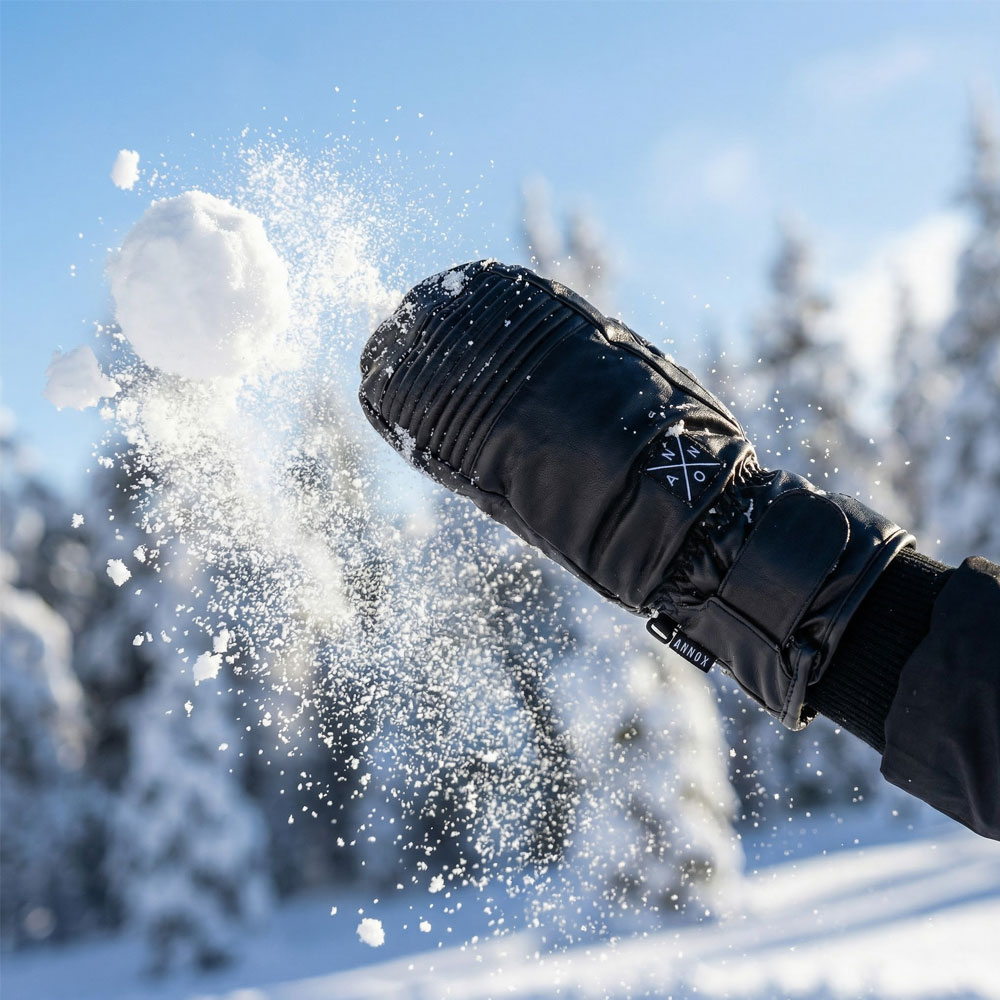Annox Peak Skihansker i skinn