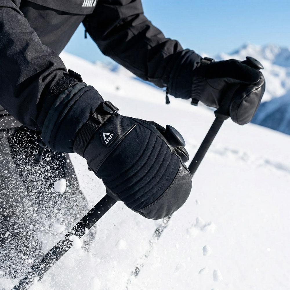Annox Session Skihansker i skinn