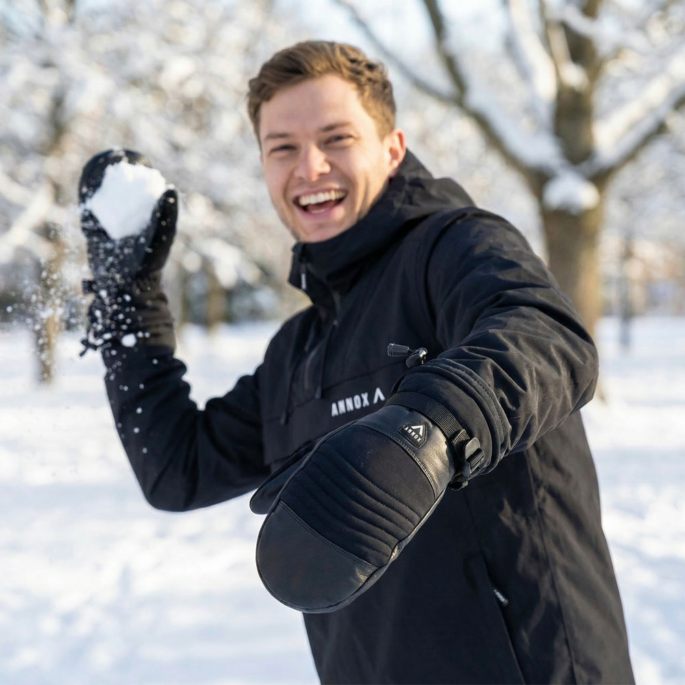 Annox Session Skihansker i skinn