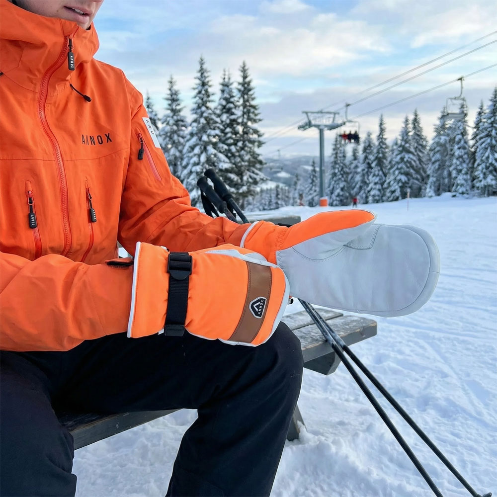 Annox Session Skihansker i skinn