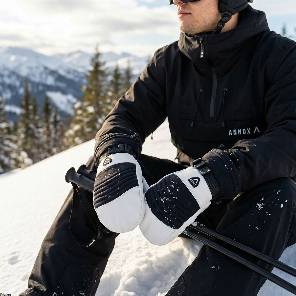 Annox Session Skihansker i skinn