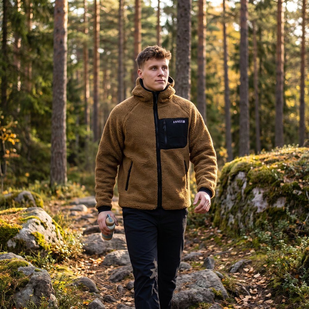 Annox Summit Hoodie Sherpa Fleecejakke