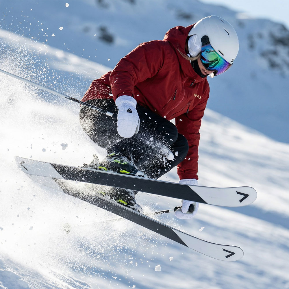 Annox Wired Skihansker i skinn